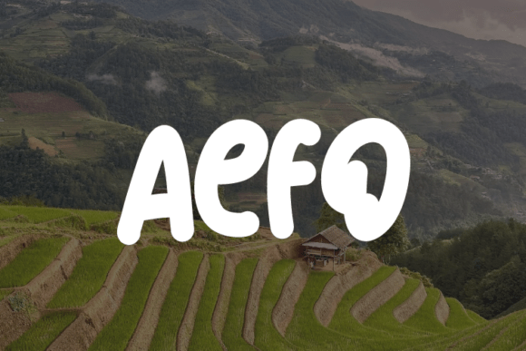 Aefo Typeface: Elevating Digital Marketing with Modern Elegance