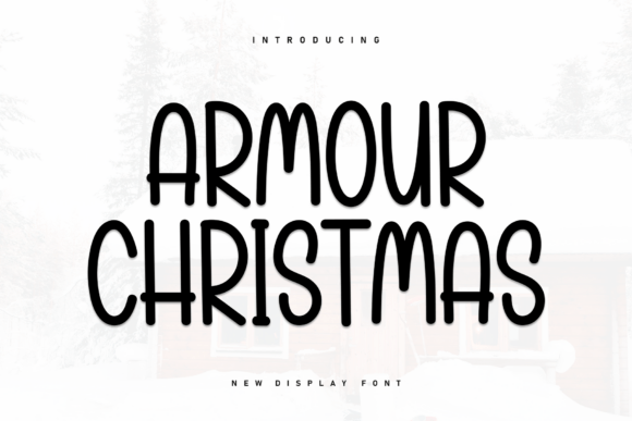 Armour Christmas: A Handwritten Font with Sporty Charm for Creative Branding