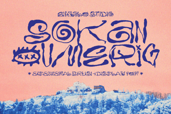 Branding with Sokan Oumerig: A Bold Brush Font for Real Design Projects