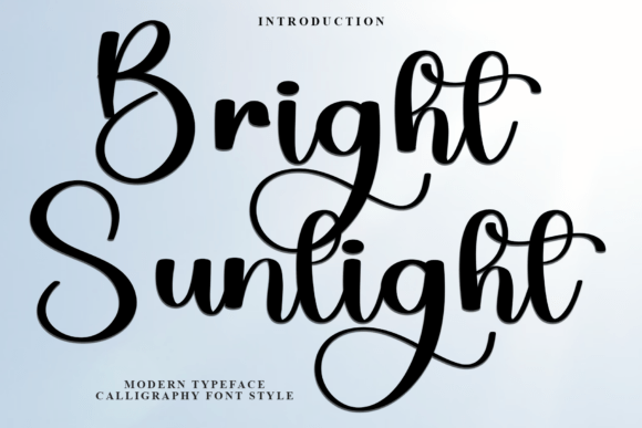 Bright Sunlight: A Cheerful Typeface for Festive Editorial Designs