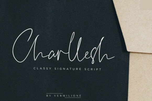 Charllesh: A Classy Script Font for Elegant Web Design