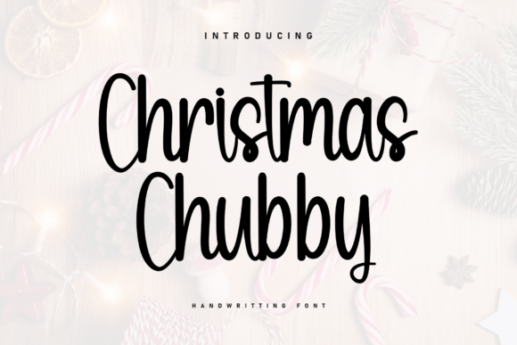 Christmas Chubby Font: A Charming Touch for Small Business Branding
