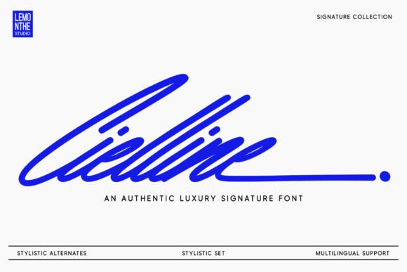 Cielline: A Modern Script Font That Elevates Editorial Design