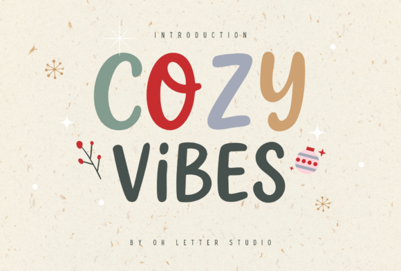 Cozy Vibes: A Hand-Drawn Font That Brings Warmth to Editorial Design