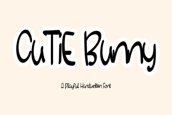 Cutie Bunny: A Playful Handwritten Font for Fun Branding Projects