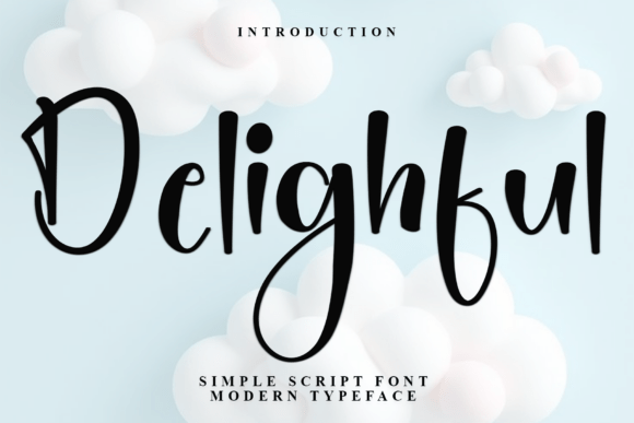 Delighful: The Script Font That Elevates Campaign Visuals with Soft Elegance