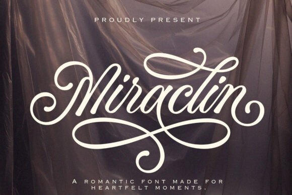 Elevate Your Brand with the Miraclin Script Font