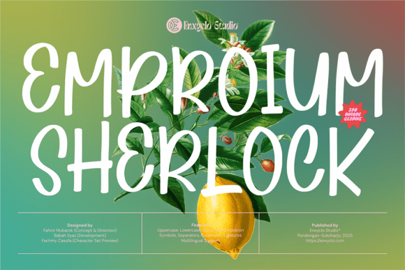 Emporium Sherlock: A Designer’s Take on This Script Amp Typeface