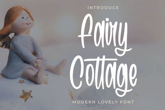 Fairy Cottage: A Modern Script Font for Whimsical Web Design