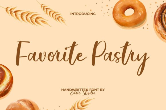 Favorite Pastry: A Handwritten Script Font for Scroll-Stopping Digital Campaigns