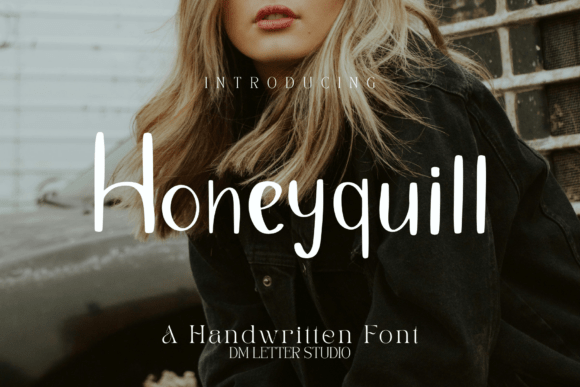 Honeyquill Font: A Sweet, Handwritten Script for Crafters and Product Makers