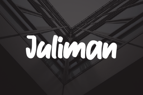 Juliman: A Bold Display Font for Dynamic Campaign Visuals