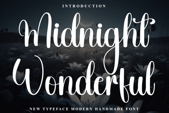 Midnight Wonderful: A Festive Typeface for Web Design Magic