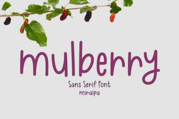 Mulberry: A Quirky Handwritten Font That Brings Personality to Brand Design