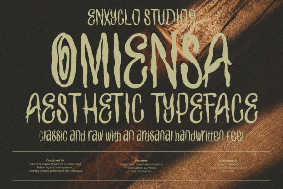 Omiensa: A Handwritten Font That Elevates Campaign Visuals with Authentic Charm