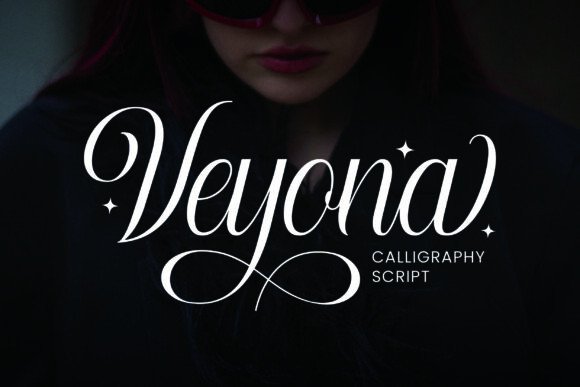 Veyona: A Luxurious Script Font for Elegant Editorial Design