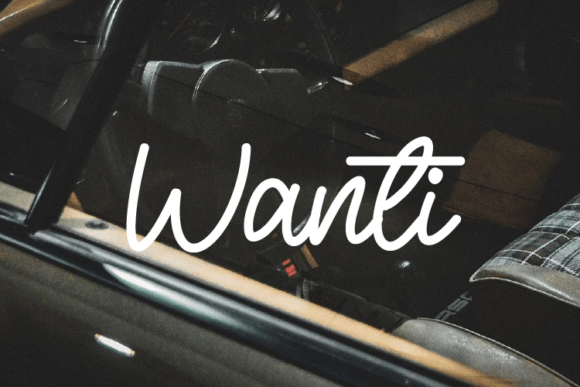Wanti: A Modern Typeface for Elegant Web Typography