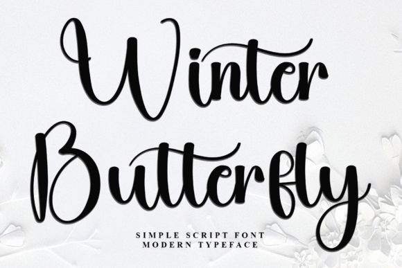Winter Butterfly Font: A Small Business Owner’s Secret to Polished Branding
