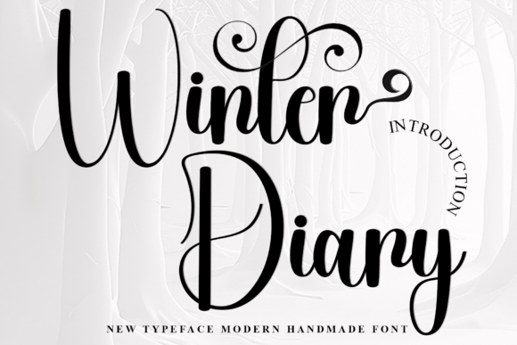 Winter Diary: A Creative Font That Makes Campaigns Feel Personal
