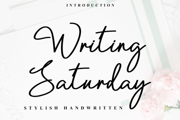 Writing Saturday: A Modern Script Typeface for Warm, Elegant Branding